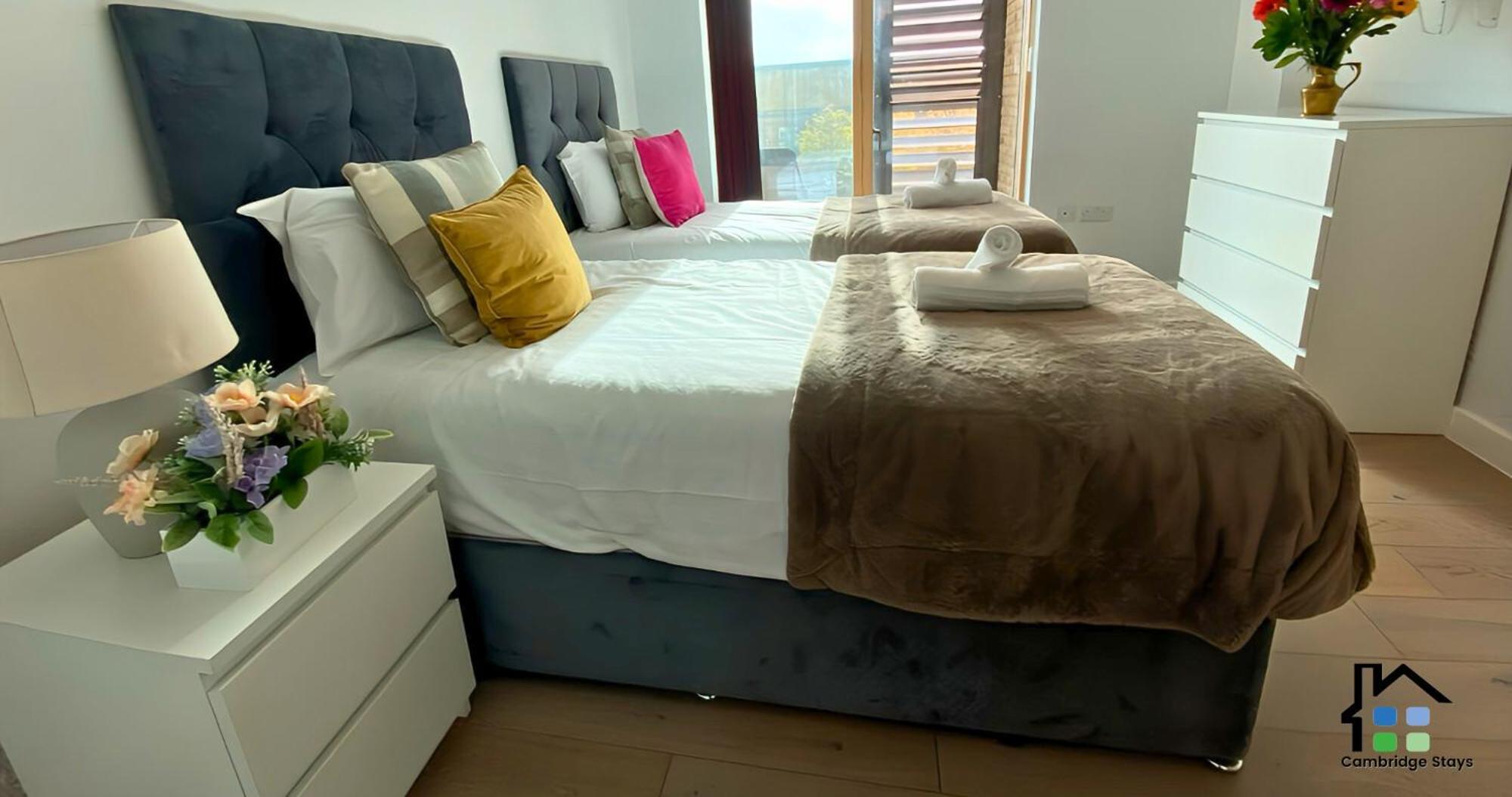 Cambridge Stays - Apartment At Addenbrooke Hospital And Bio Campus - Free Private Parking Dış mekan fotoğraf