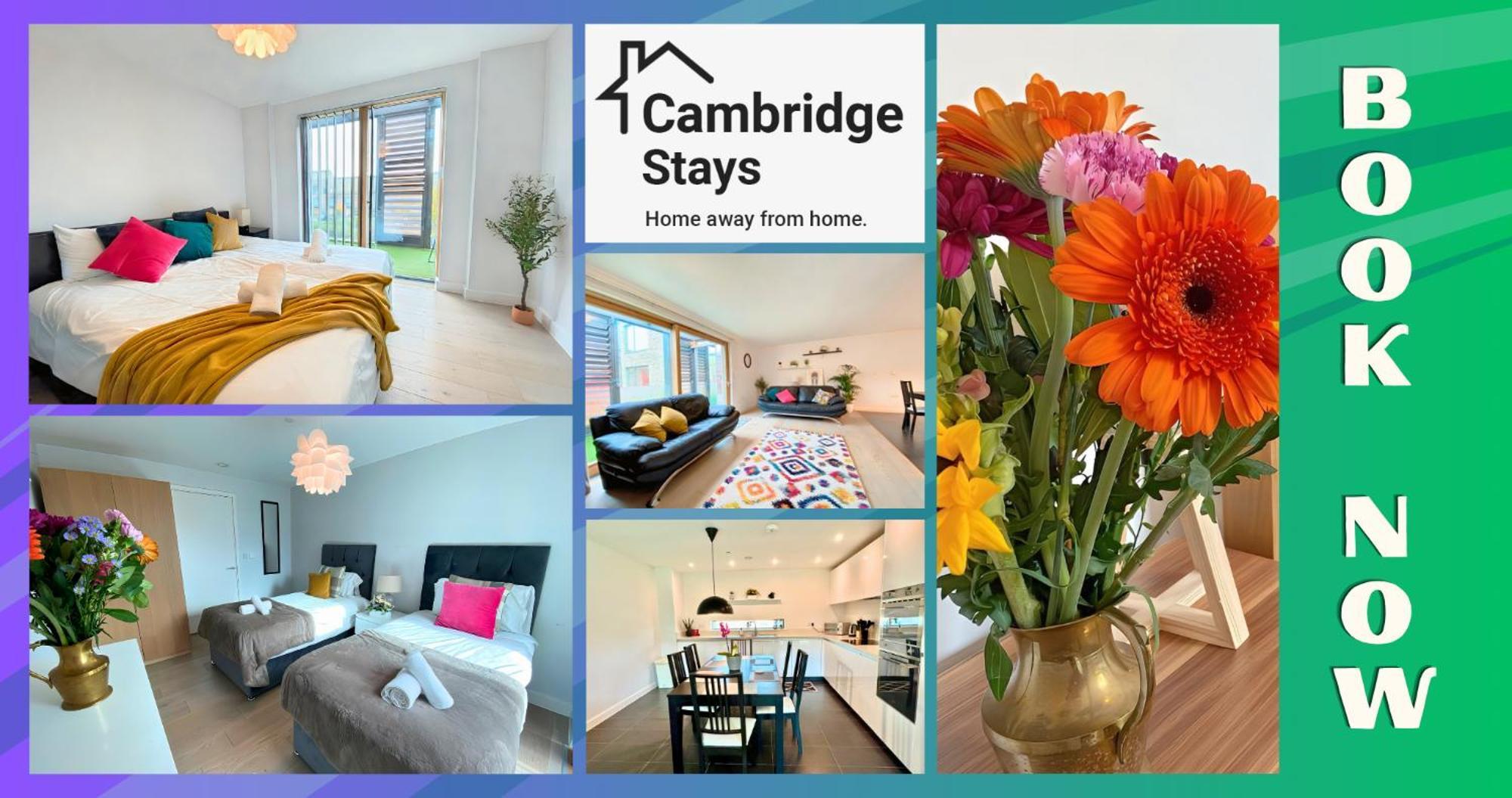 Cambridge Stays - Apartment At Addenbrooke Hospital And Bio Campus - Free Private Parking Dış mekan fotoğraf